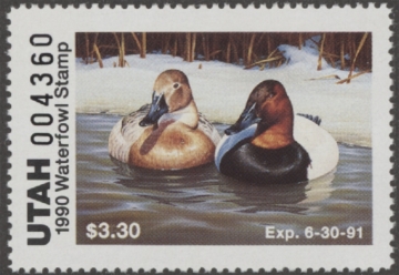 Picture of 1990 Utah Duck Stamp MNH VF