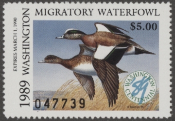 Picture of 1989 Washington Duck Stamp MNH VF