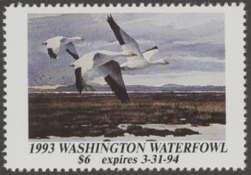 Picture of 1993 Washington Duck Stamp MNH VF