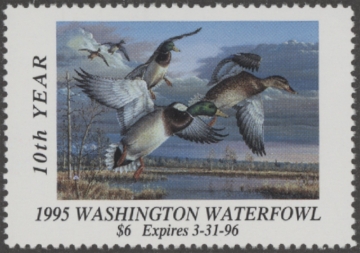 Picture of 1995 Washington Duck Stamp MNH VF