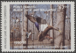 Picture of 1990 Arkansas Duck Stamp MNH VF