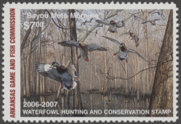 Picture of 2006 Arkansas Duck Stamp MNH VF