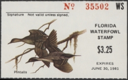 Picture of 1980 Florida Duck Stamp MNH VF
