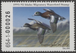 Picture of 1991 Idaho Duck Stamp MNH VF