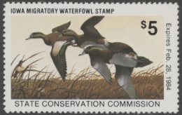 Picture of 1983 Iowa Duck Stamp MNH VF