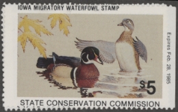 Picture of 1984 Iowa Duck Stamp MNH VF