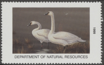 Picture of 1999 Iowa Duck Stamp MNH Faults
