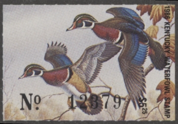Picture of 1986 Kentucky Duck Stamp MNH VF