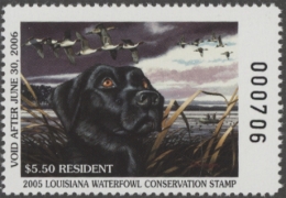 Picture of 2005 Louisiana Duck Stamp MNH VF