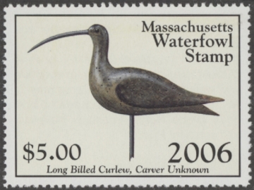 Picture of 2006 Massachusetts Duck Stamp MNH VF