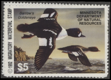 Picture of 1992 Minnesota Duck Stamp MNH VF