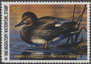 Picture of 1995 Minnesota Duck Stamp MNH VF