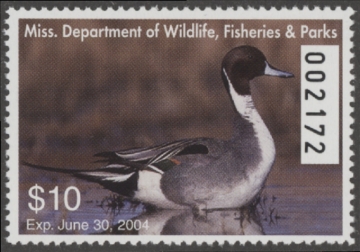 Picture of 2003 Mississippi Duck Stamp MNH VF