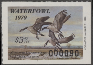 Picture of 1979 Missouri Duck Stamp - First of State MNH VF