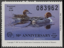 Picture of 1987 Missouri Duck Stamp MNH VF