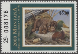 Picture of 2000 Montana Duck Stamp MNH VF