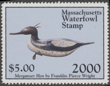 Picture of 2000 Massachusetts Duck Stamp MNH VF