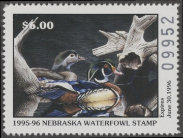 Picture of 1995 Nebraska Duck Stamp MNH VF