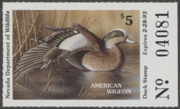 Picture of 1992 Nevada Duck Stamp MNH VF