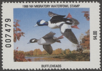 Picture of 1988 New Hampshire Duck Stamp MNH VF