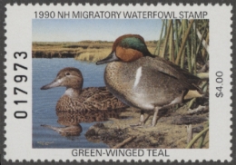 Picture of 1990 New Hampshire Duck Stamp MNH VF