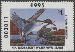 Picture of 1995 New Hampshire Duck Stamp MNH VF