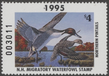 Picture of 1995 New Hampshire Duck Stamp MNH VF