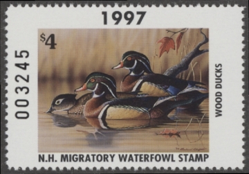 Picture of 1997 New Hampshire Duck Stamp MNH VF