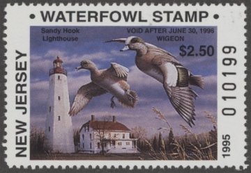 Picture of 1995 New Jersey Duck Stamp MNH VF