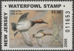 Picture of 2000 New Jersey Duck Stamp MNH VF