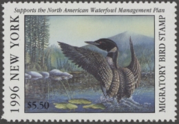 Picture of 1996 New York Duck Stamp MNH VF