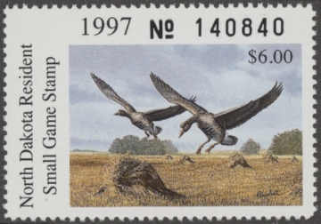 Picture of 1997 North Dakota Duck Stamp MNH VF