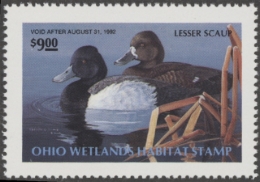 Picture of 1991 Ohio Duck Stamp MNH VF