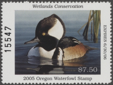 Picture of 2005 Oregon Duck Stamp MNH VF