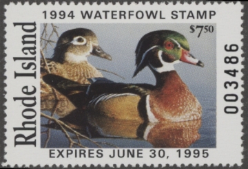 Picture of 1994 Rhode Island Duck Stamp MNH VF