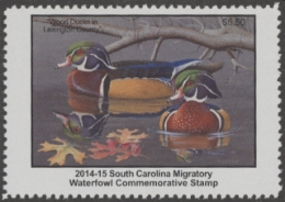 Picture of 2014 South Carolina Duck Stamp MNH VF
