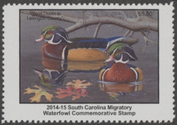 Picture of 2014 South Carolina Duck Stamp MNH VF