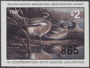 Picture of 1997 South Dakota Duck Stamp MNH VF