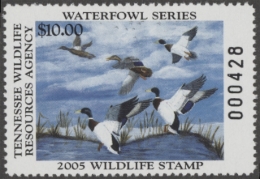 Picture of 2005 Tennessee Duck Stamp MNH VF