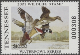 Picture of 2001 Tennessee Duck Stamp MNH VF