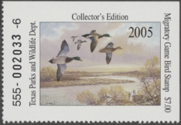 Picture of 2005 Texas Duck Stamp MNH VF