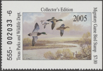 Picture of 2005 Texas Duck Stamp MNH VF