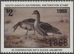 Picture of 1988 South Dakota Duck Stamp MNH VF