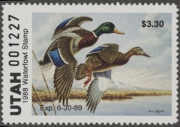 Picture of 1988 Utah Duck Stamp MNH VF