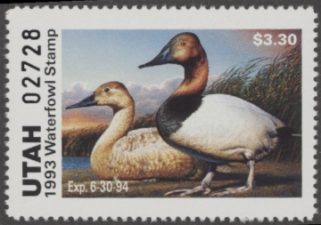 Picture of 1993 Utah Duck Stamp MNH VF