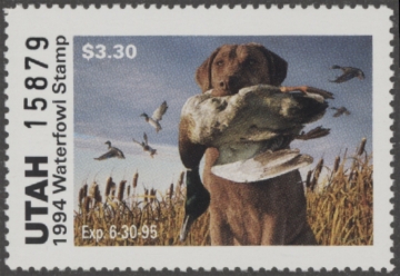 Picture of 1994 Utah Duck Stamp MNH VF