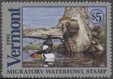 Picture of 1991 Vermont Duck Stamp MNH VF