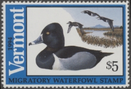 Picture of 1994 Vermont Duck Stamp MNH VF