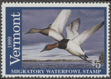 Picture of 1999 Vermont Duck Stamp MNH VF