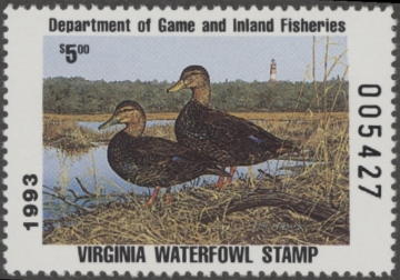 Picture of 1993 Virginia Duck Stamp MNH VF